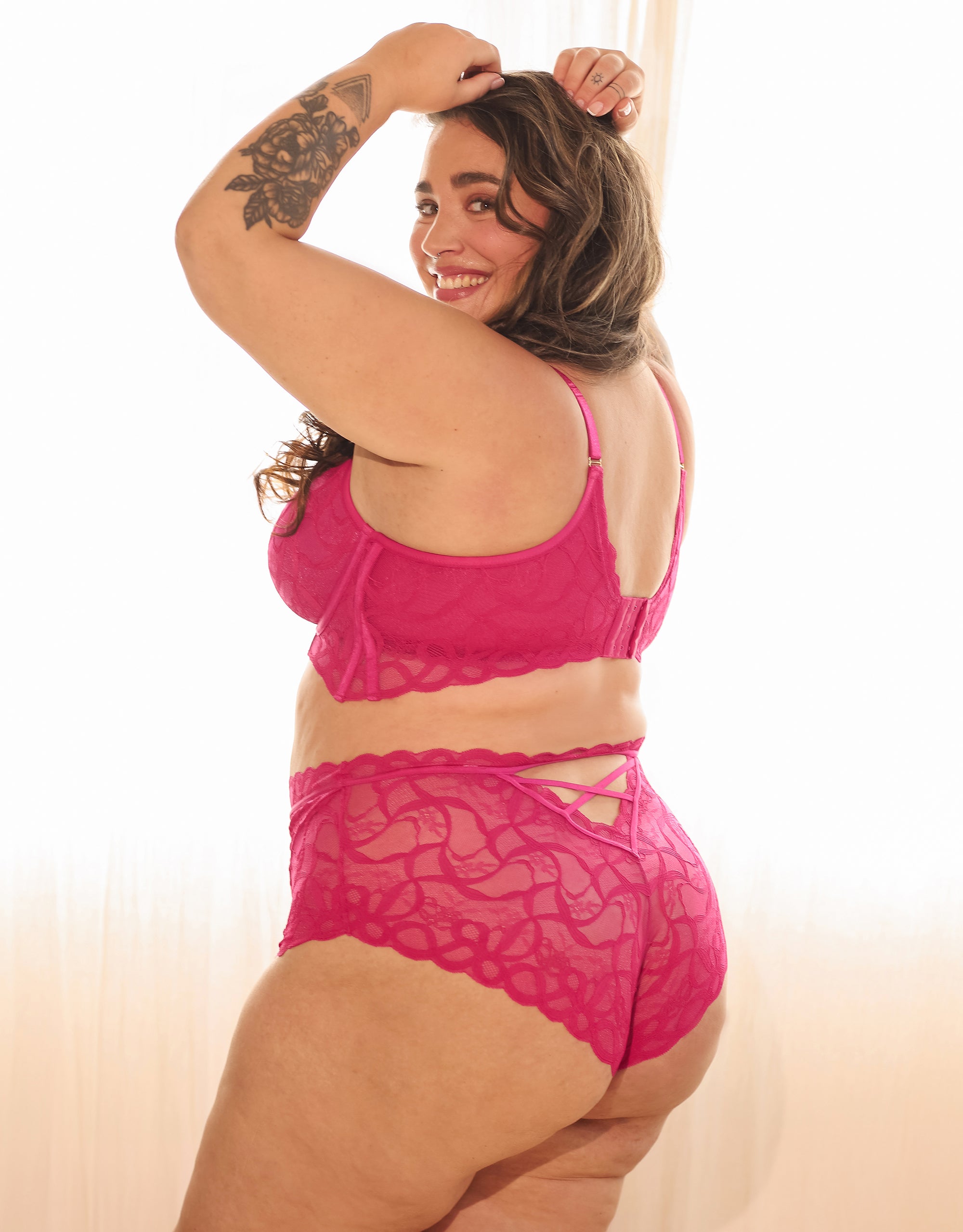 sugarshape-mekika-high-panty-fuchsia-mit-spitze image 5
