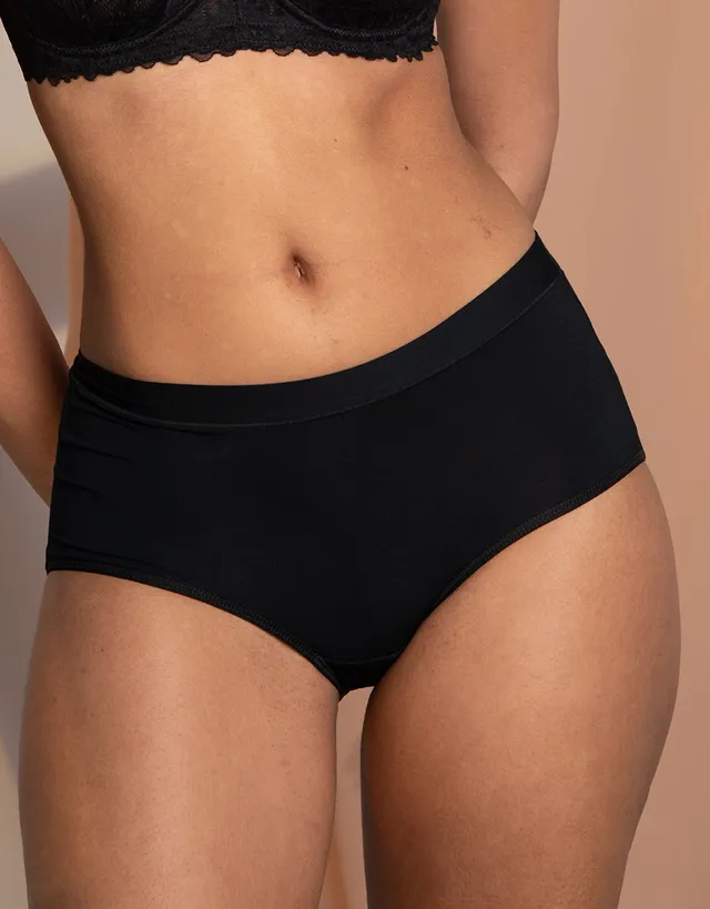 sugarshape-cozy-high-panty-slip-black-modal-gr-48-50 image 1
