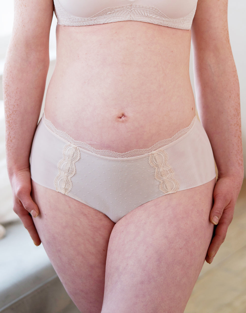 sugarshape-clara-high-panty-powder-highwaist-spitze image 1