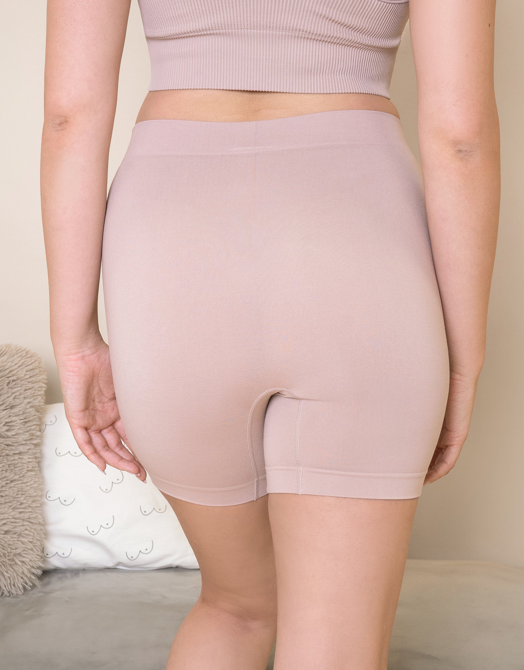 sugarshape-freeda-high-waist-shorts-taupe-bambus-4-gr-en image 2