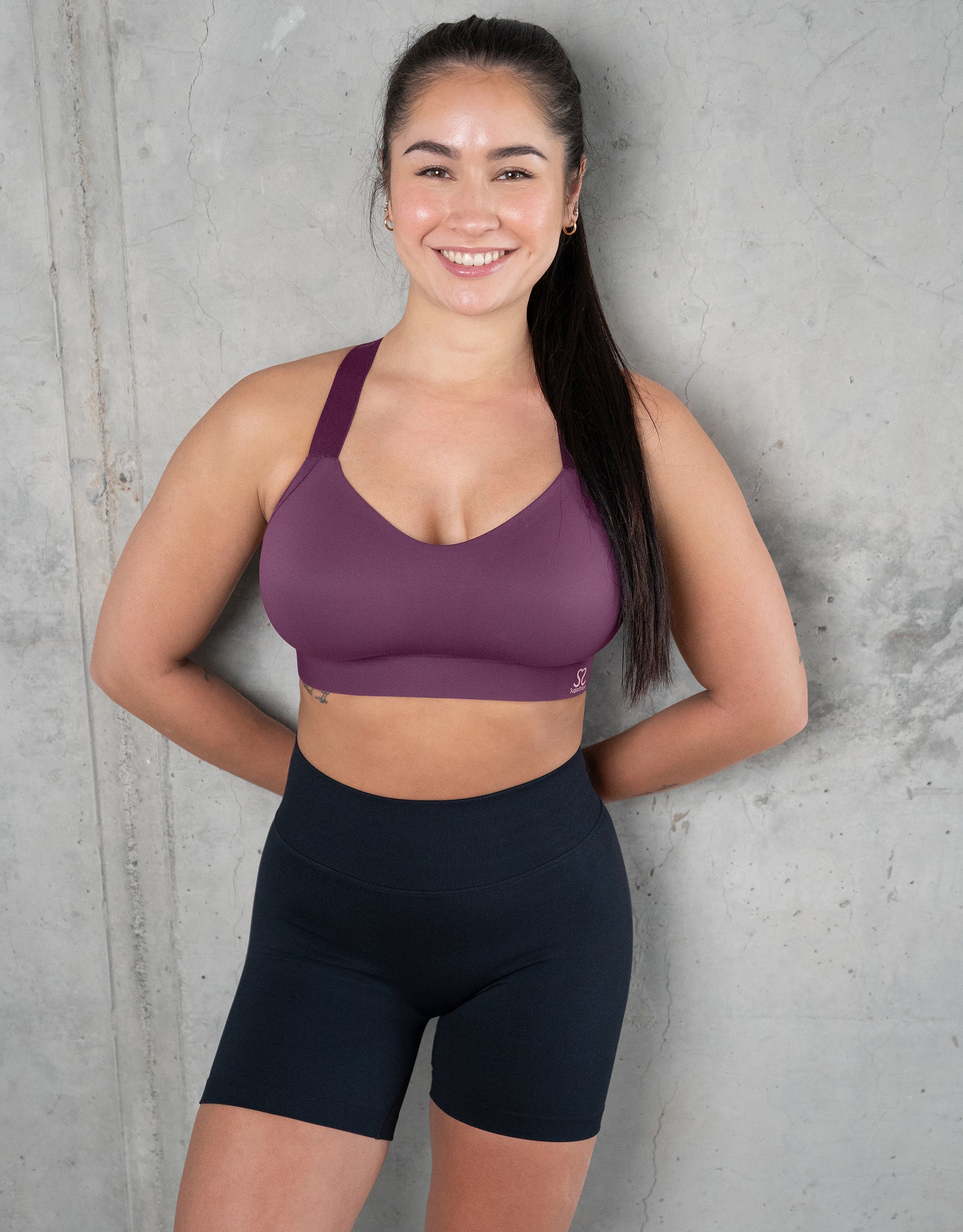 sugarshape-shapey-high-waist-shorts-black-scrunch-nahtlos image 3