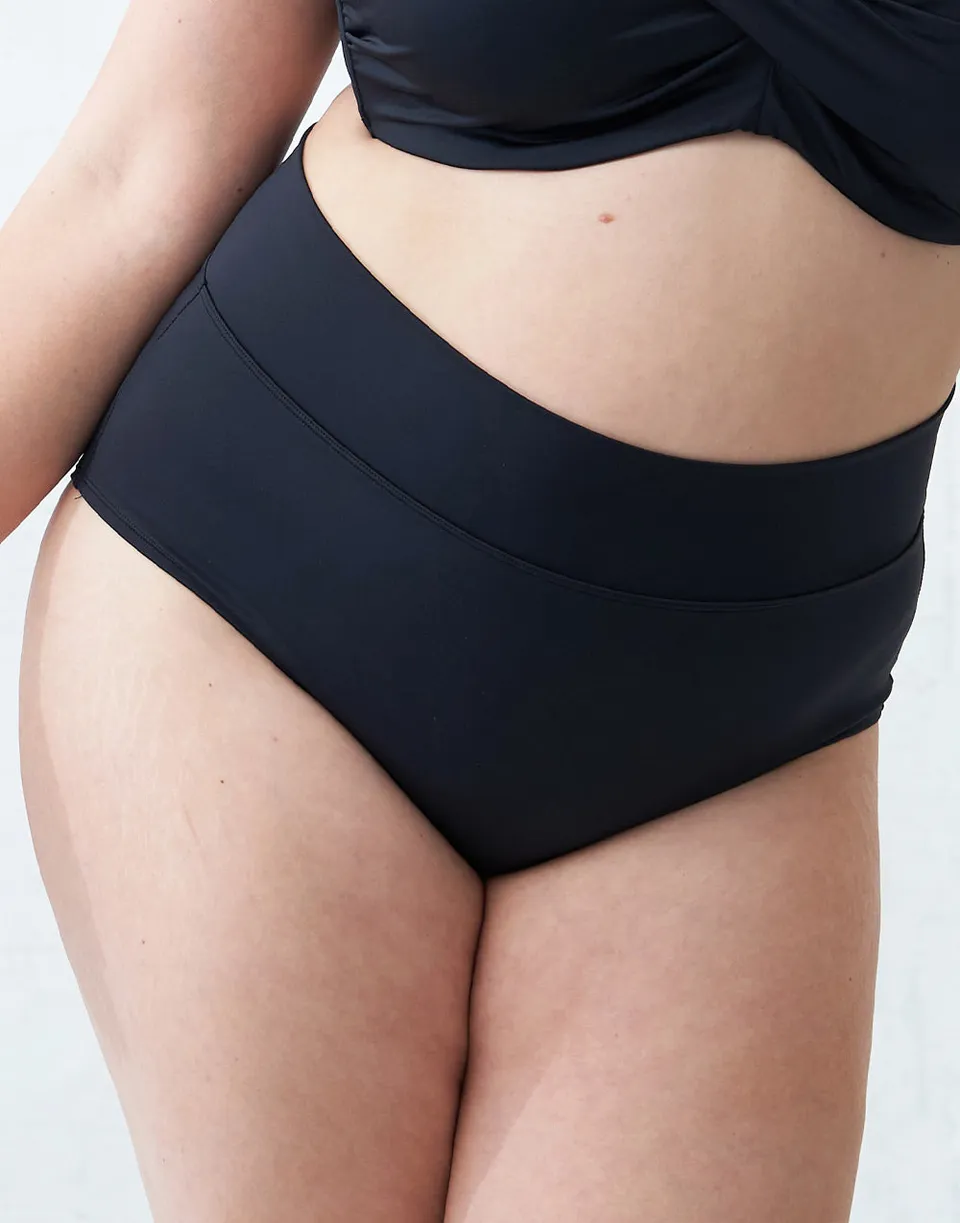 sugarshape-monaco-fold-over-bikini-high-panty-schwarz image 1