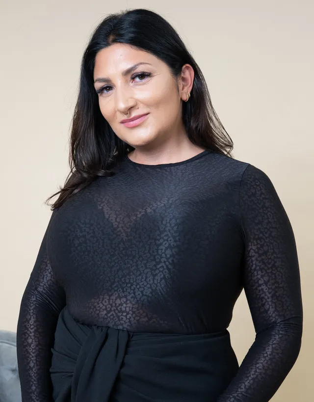 sugarshape-jive-langarmshirt-leo-black-transparent image 1