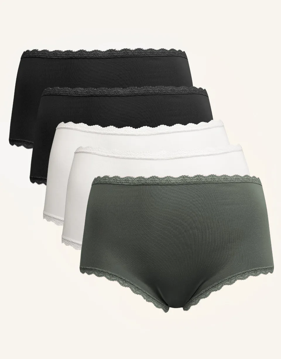 sugarshape-basic-high-panty-set-5er-slip-herbst-spitze image 1
