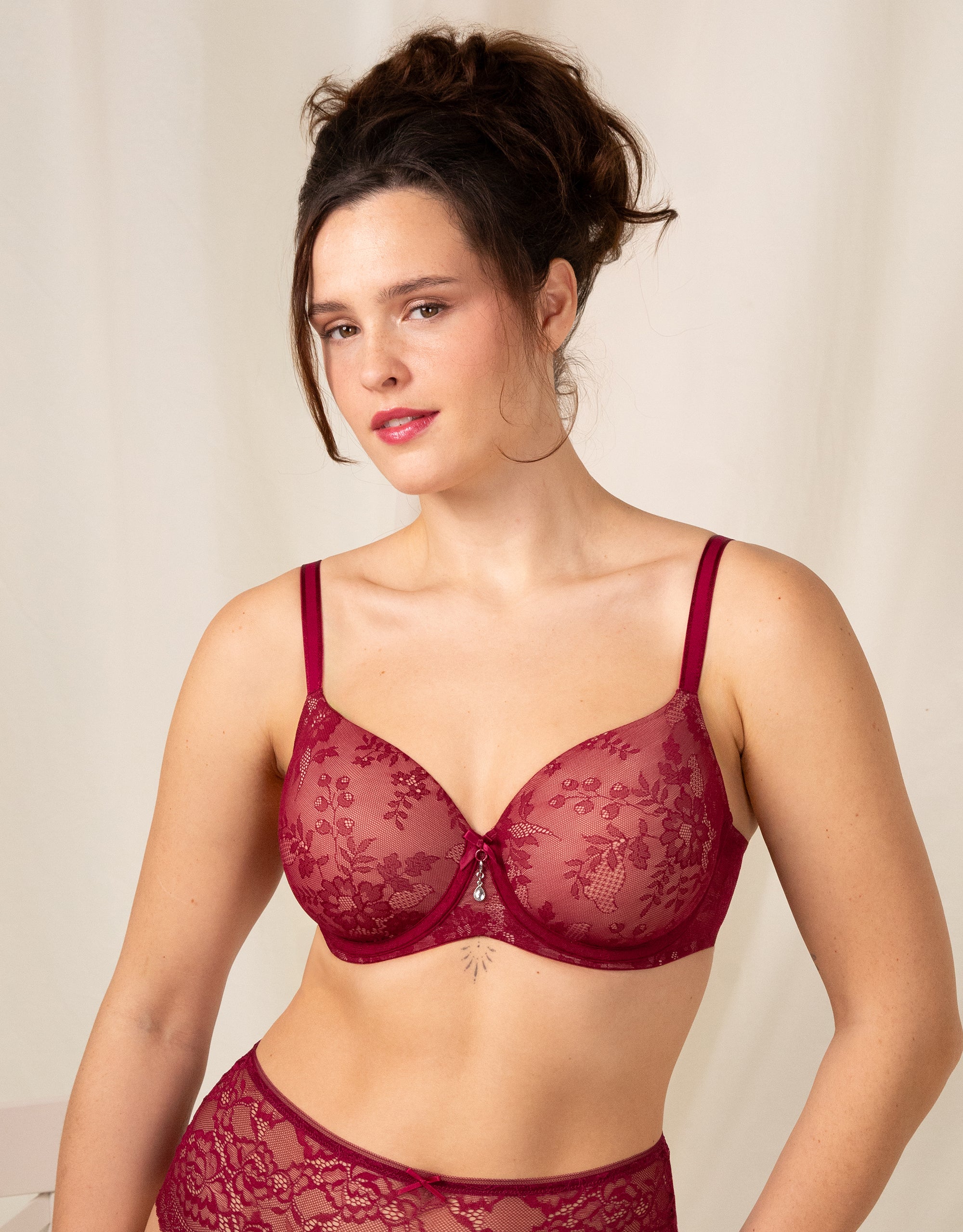 sugarshape-true-lace-bh-bordeaux-spitze-t-shirt-bh image 2