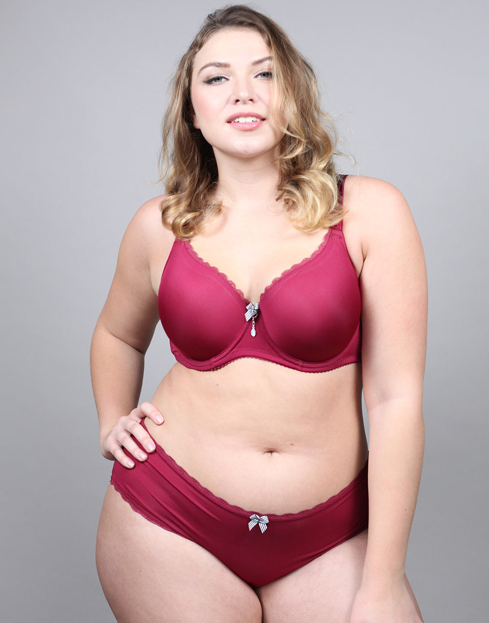 sugarshape-pure-panty-bordeaux-weinrot-spitze image 5