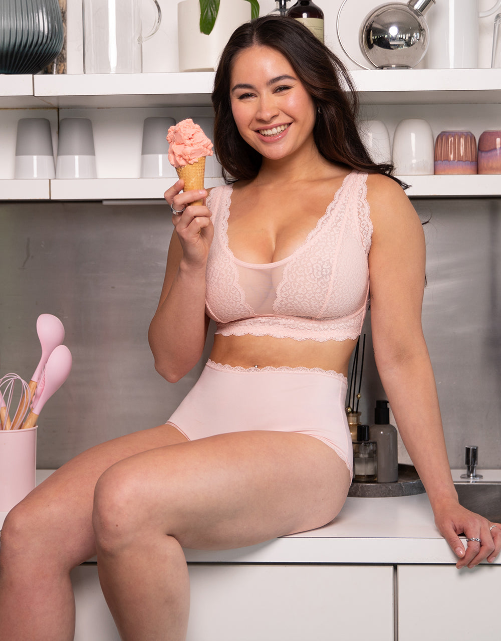 sugarshape-elva-bralette-blush-ohne-b-gel-leo-spitze image 7