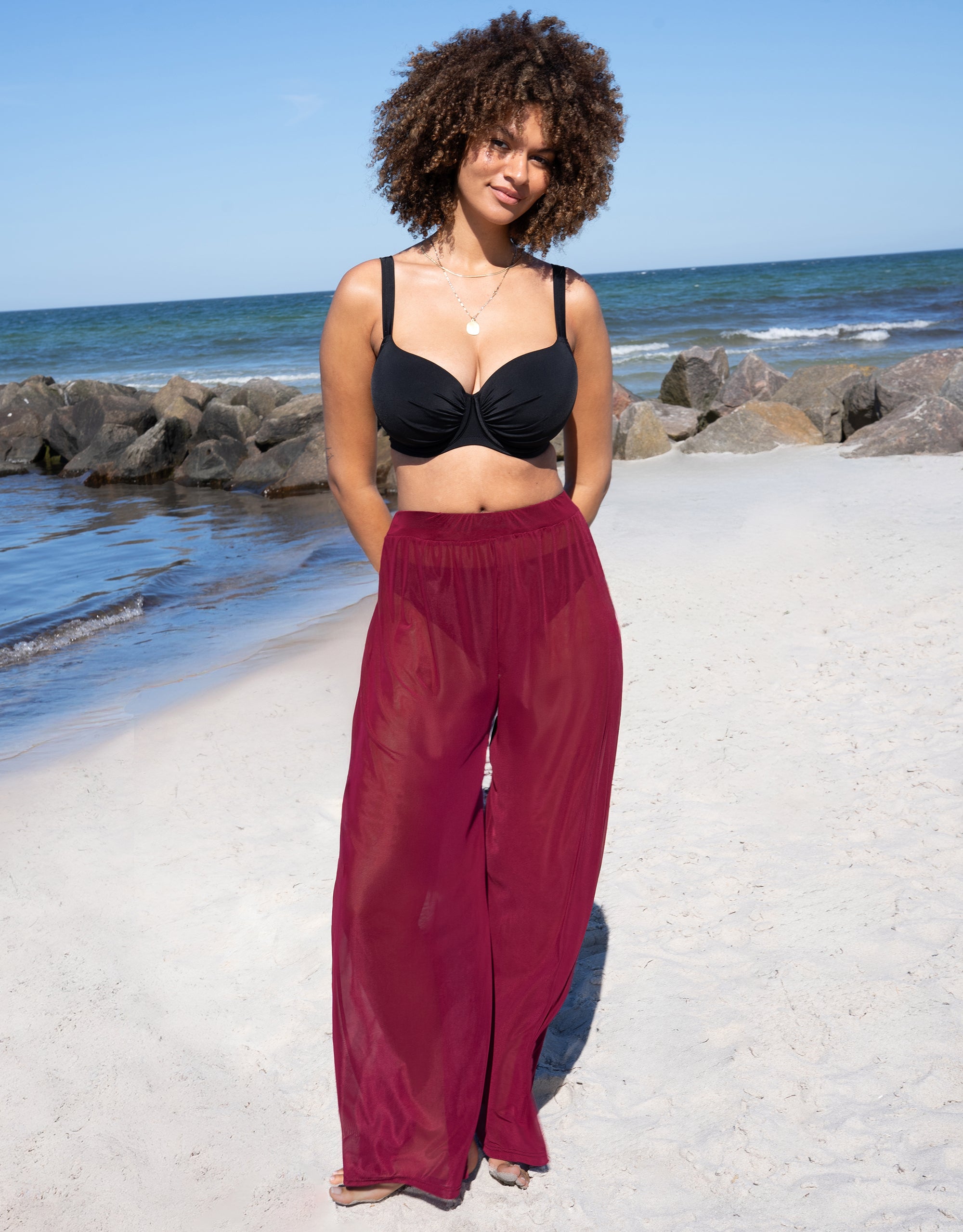 sugarshape-cozy-hose-sheer-bordeaux-transparent image 4