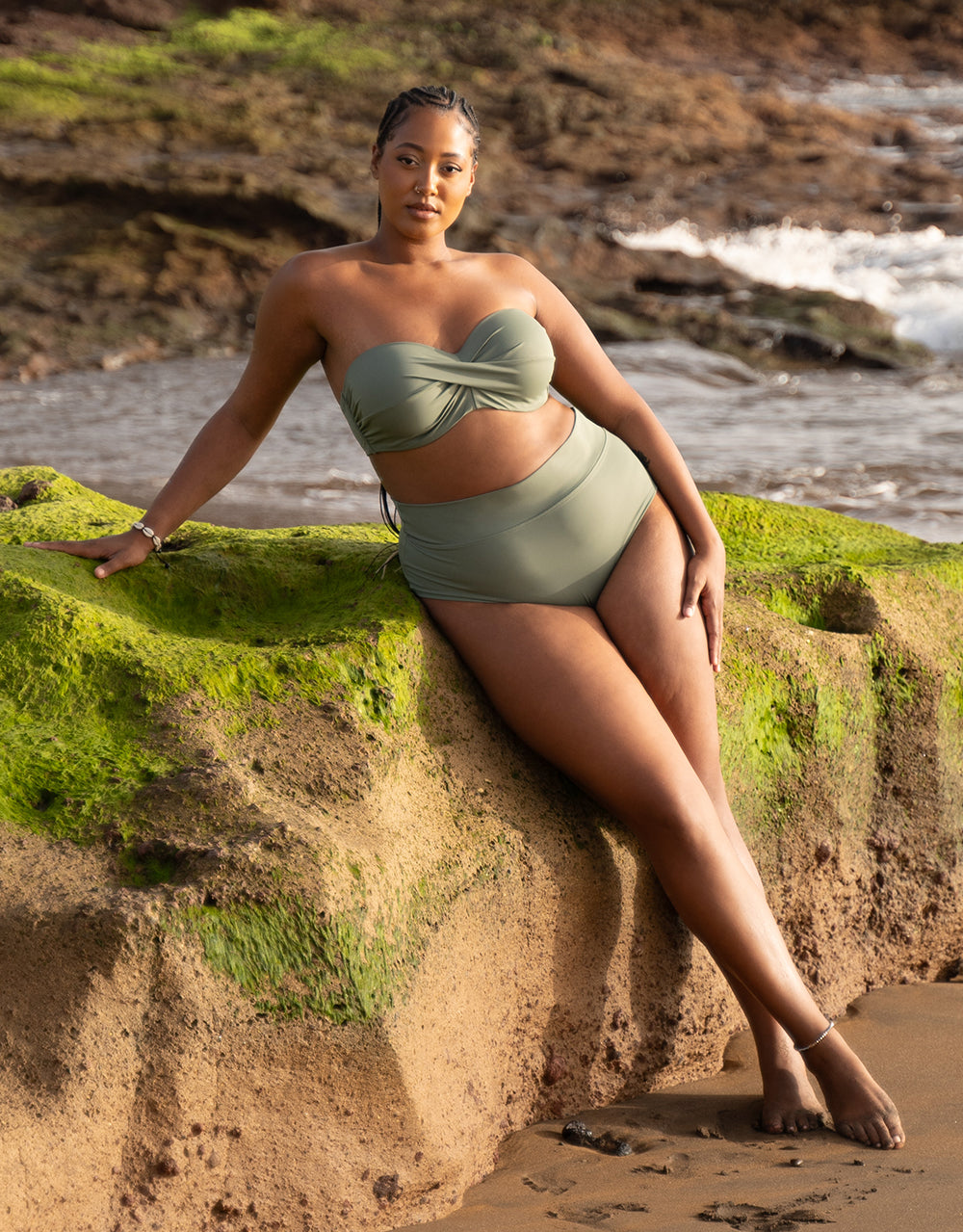 sugarshape-monaco-bikinihose-khaki-fold-over-recycelt image 5