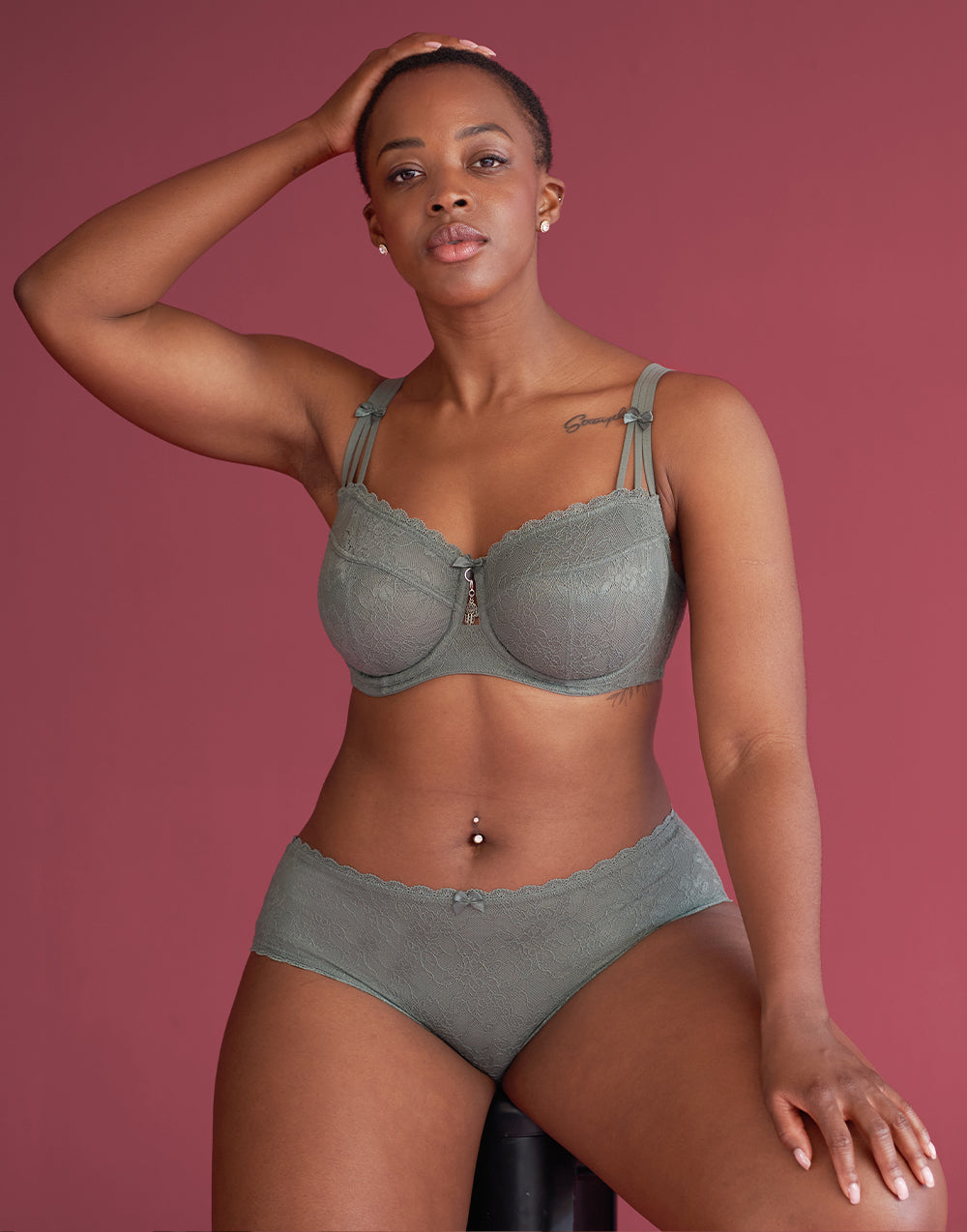 sugarshape-sienna-panty-olive-spitze-baumwolle image 4