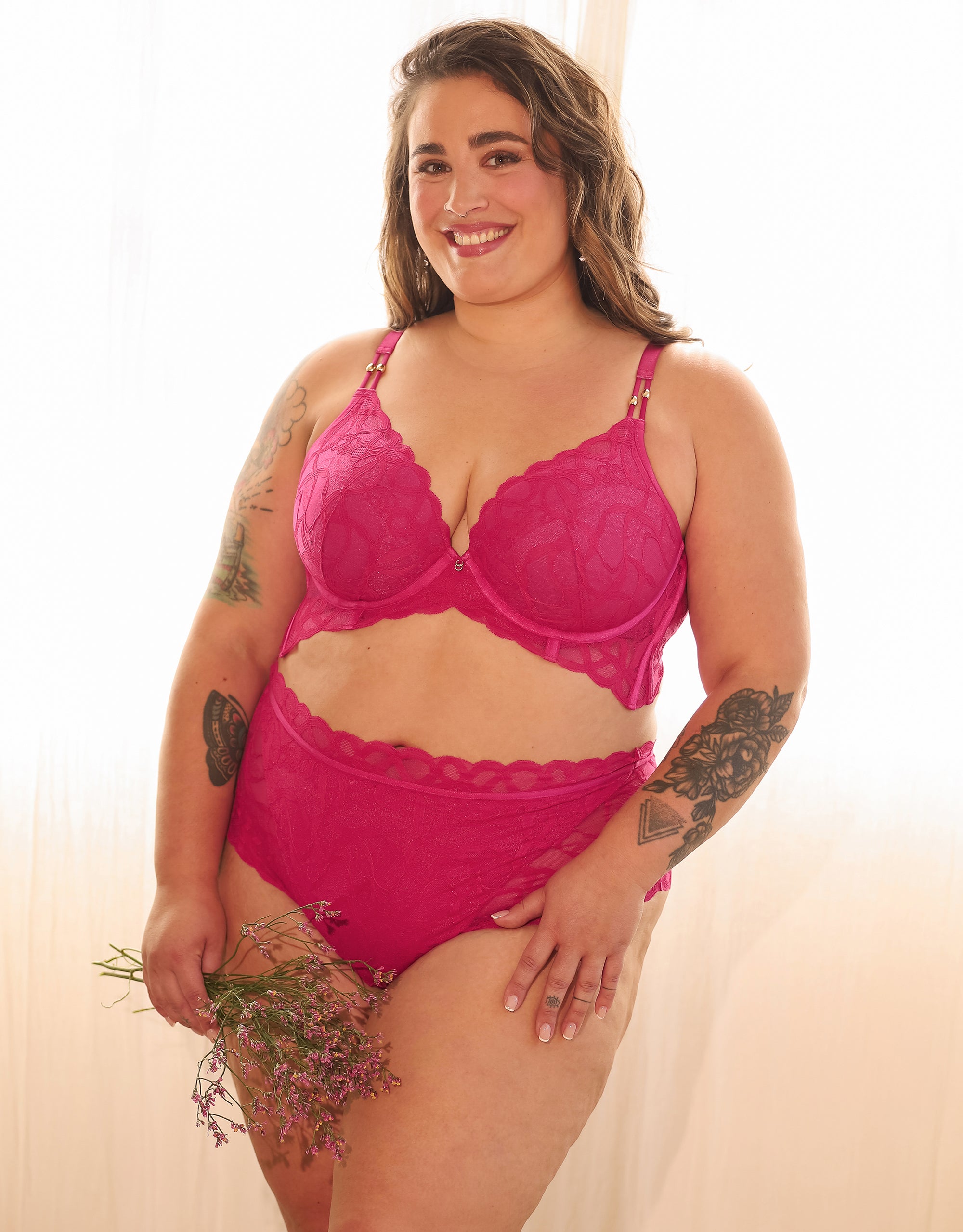 sugarshape-mekika-high-panty-fuchsia-mit-spitze image 6