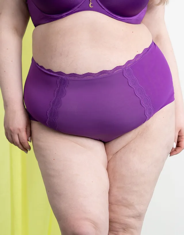 sugarshape-voil-high-waist-panty-purple-spitze image 1