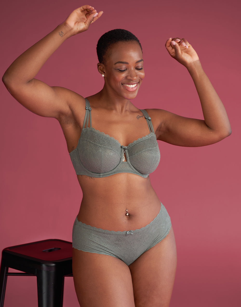 sugarshape-sienna-panty-olive-spitze-baumwolle image 5